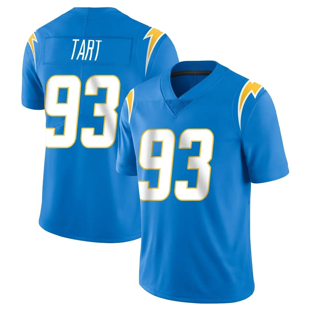 Kdoa LA.Chargers #93 Teair Tart Player Blue Limited Vapor Untouchable Home Game Stitched Jerseys