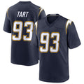 Kdoa LA.Chargers #93 Teair Tart Player Navy Alternate Home Game Stitched Jerseys