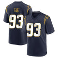 Kdoa LA.Chargers #93 Teair Tart Player Navy Home Game Stitched Jerseys