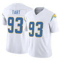 Kdoa LA.Chargers #93 Teair Tart Player White Limited Vapor F.U.S.E. Home Game Stitched Jerseys