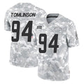 Kdoa LA.Chargers #94 Dalvin Tomlinson Player Arctic Camo Salute To Service Limited Game Stitched Jerseys