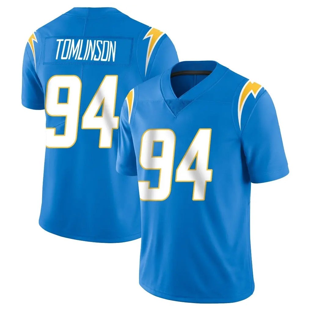 Kdoa LA.Chargers #94 Dalvin Tomlinson Player Blue Limited Vapor Untouchable Home Game Stitched Jerseys