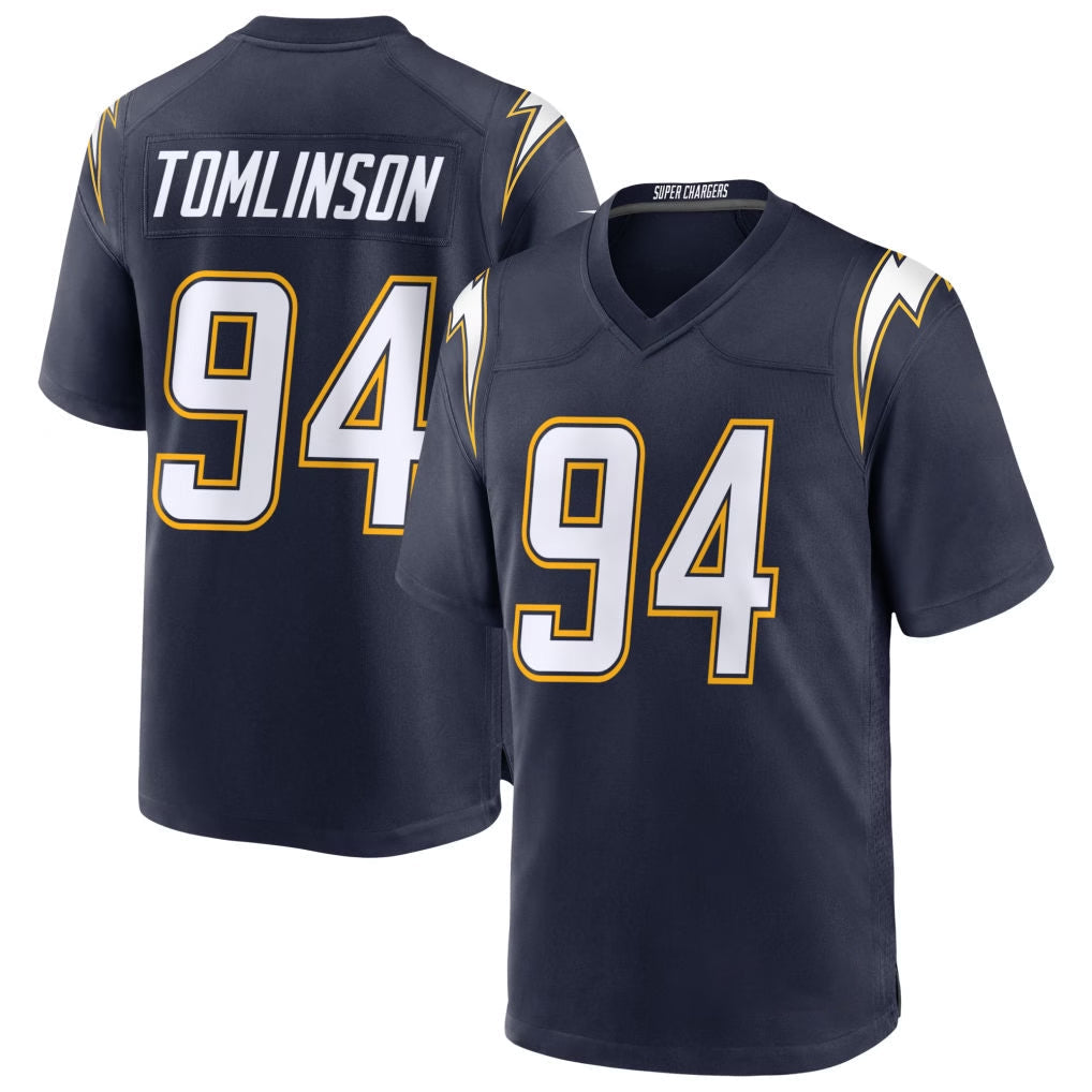 Kdoa LA.Chargers #94 Dalvin Tomlinson Player Navy Alternate Home Game Stitched Jerseys