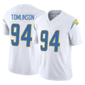 Kdoa LA.Chargers #94 Dalvin Tomlinson Player White Limited Vapor F.U.S.E. Home Game Stitched Jerseys