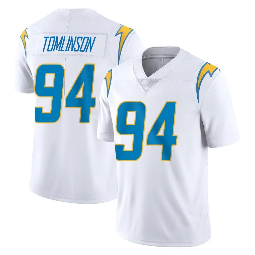 Kdoa LA.Chargers #94 Dalvin Tomlinson Player White Limited Vapor Untouchable Home Game Stitched Jerseys