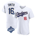 Kdoa LA.Dodgers #16 Will Smith Player Gold White World Series Meet 2026 Collection Stadium Limited Elite Stitched Jerseys