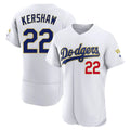 Kdoa LA.Dodgers #22 Clayton Kershaw Player Gold White 2026 Collection Stadium Limited Elite Stitched Jerseys