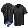Kdoa LA.Dodgers #23 Kyle Tucker Player Black World Series Meet Pitch Fashion T-shirt Stitched Jerseys