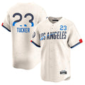 Kdoa LA.Dodgers #23 Kyle Tucker Player Cream City Connect Limited Home Stitched Jerseys