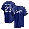 Kdoa LA.Dodgers #23 Kyle Tucker Player Royal City Connect Home Game Stitched Jerseys