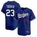 Kdoa LA.Dodgers #23 Kyle Tucker Player Royal Limited Home Stitched Jerseys
