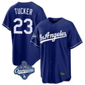 Kdoa LA.Dodgers #23 Kyle Tucker Player Royal World Series Meet Game Stitched Jerseys