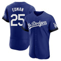 Kdoa LA.Dodgers #25 Tommy Edman Player Royal City Connect Elite Home Stitched Jerseys