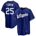 Kdoa LA.Dodgers #25 Tommy Edman Player Royal Game Stitched Jerseys