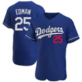 Kdoa LA.Dodgers #25 Tommy Edman Player Royal Limited Elite Home Stitched Jerseys