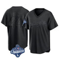Kdoa LA.Dodgers #44 Andy Pages Player Black World Series Meet Pitch Fashion T-shirt Stitched Jerseys