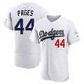 Kdoa LA.Dodgers #44 Andy Pages Player Gold White 2026 Collection Stadium Limited Elite Stitched Jerseys