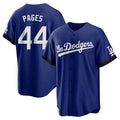 Kdoa LA.Dodgers #44 Andy Pages Player Royal City Connect Home Game Stitched Jerseys