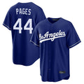 Kdoa LA.Dodgers #44 Andy Pages Player Royal Game Stitched Jerseys
