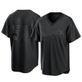 Kdoa LA.Dodgers #50 Mookie Betts Player Black Pitch Fashion T-shirt Stitched Jerseys
