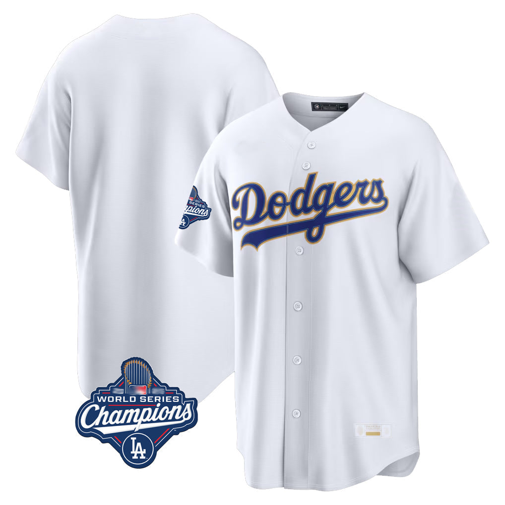 Kdoa LA.Dodgers Blank Player Gold White 2026 Collection Stadium Limited World Series Meet Stitched Jerseys