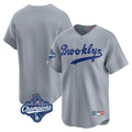 Kdoa LA.Dodgers Blank Player Gray Game Limited Home World Series Meet Stitched Jerseys