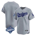 Kdoa LA.Dodgers Blank Player Gray Limited Home World Series Meet Stitched Jerseys