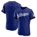 Kdoa LA.Dodgers Blank Player Royal City Connect Elite Home Stitched Jerseys