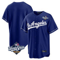 Kdoa LA.Dodgers Blank Player Royal Game World Series Stitched Jerseys