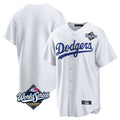 Kdoa LA.Dodgers Blank Player White Game Home World Series Stitched Jerseys