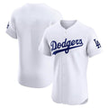 Kdoa LA.Dodgers Blank Player White Limited Elite Home Stitched Jerseys