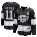 Kdoa LA.Kings #11 Anze Kopitar Black Home Premier Breakaway Player Jerseys