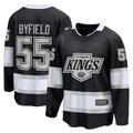 Kdoa LA.Kings #55 Quinton Byfield Black Home Breakaway Jerseys