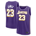 Kdoa LA.Lakers #23 LeBron James Purple Fast Break Stitched Jerseys - Statement Edition