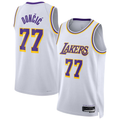 Kdoa LA.Lakers #77 Luka Don?i? White Swingman Stitched Jerseys - Association Edition