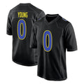 Kdoa LA.Rams #0 Byron Young Player Black Fashion Limited Home Game Stitched Jerseys