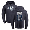 Kdoa LA.Rams #12 Puka Nacua Player Navy Pullover Hoodie Limited Game Stitched Jerseys