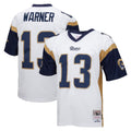 Kdoa LA.Rams #13 Kurt Warner Player White Retired Limited Stitched Jerseys
