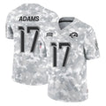 Kdoa LA.Rams #17 Davante Adams Player Arctic Camo Salute To Service Limited Game Stitched Jerseys