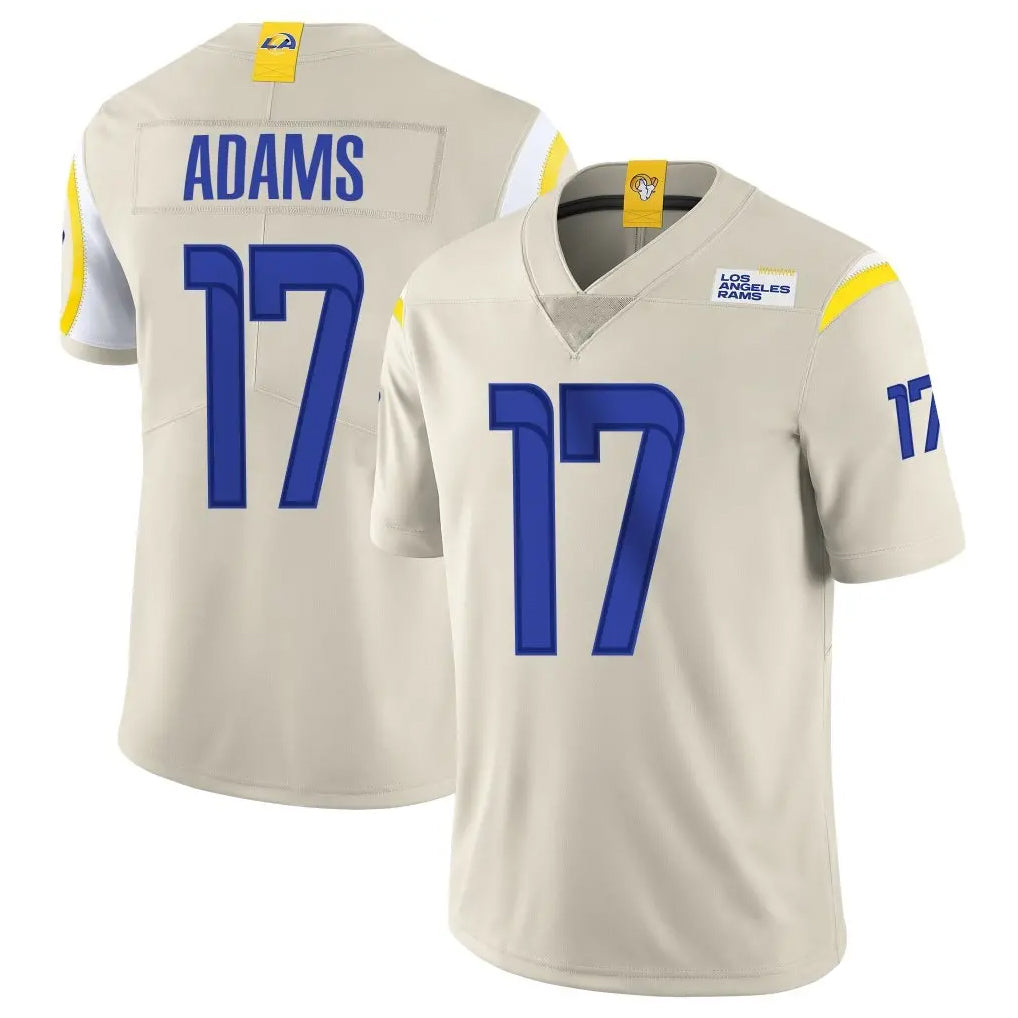 Kdoa LA.Rams #17 Davante Adams Player Bone Limited Vapor Home Game Stitched Jerseys