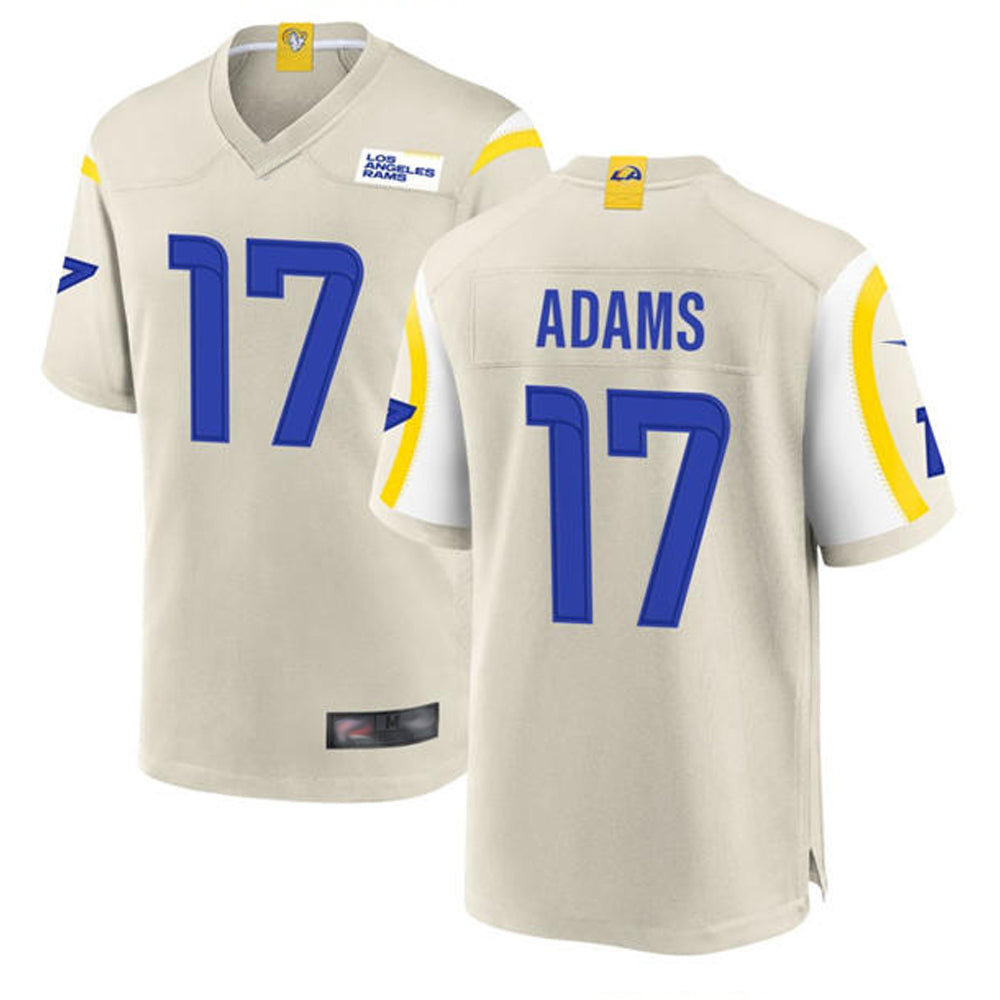 Kdoa LA.Rams #17 Davante Adams Player Bone Vapor F.U.S.E. Limited Stitched Jerseys