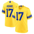 Kdoa LA.Rams #17 Davante Adams Player Gold Classic Sol Home Game Stitched Jerseys