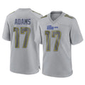 Kdoa LA.Rams #17 Davante Adams Player Gray Atmosphere Fashion Home Game Stitched Jerseys
