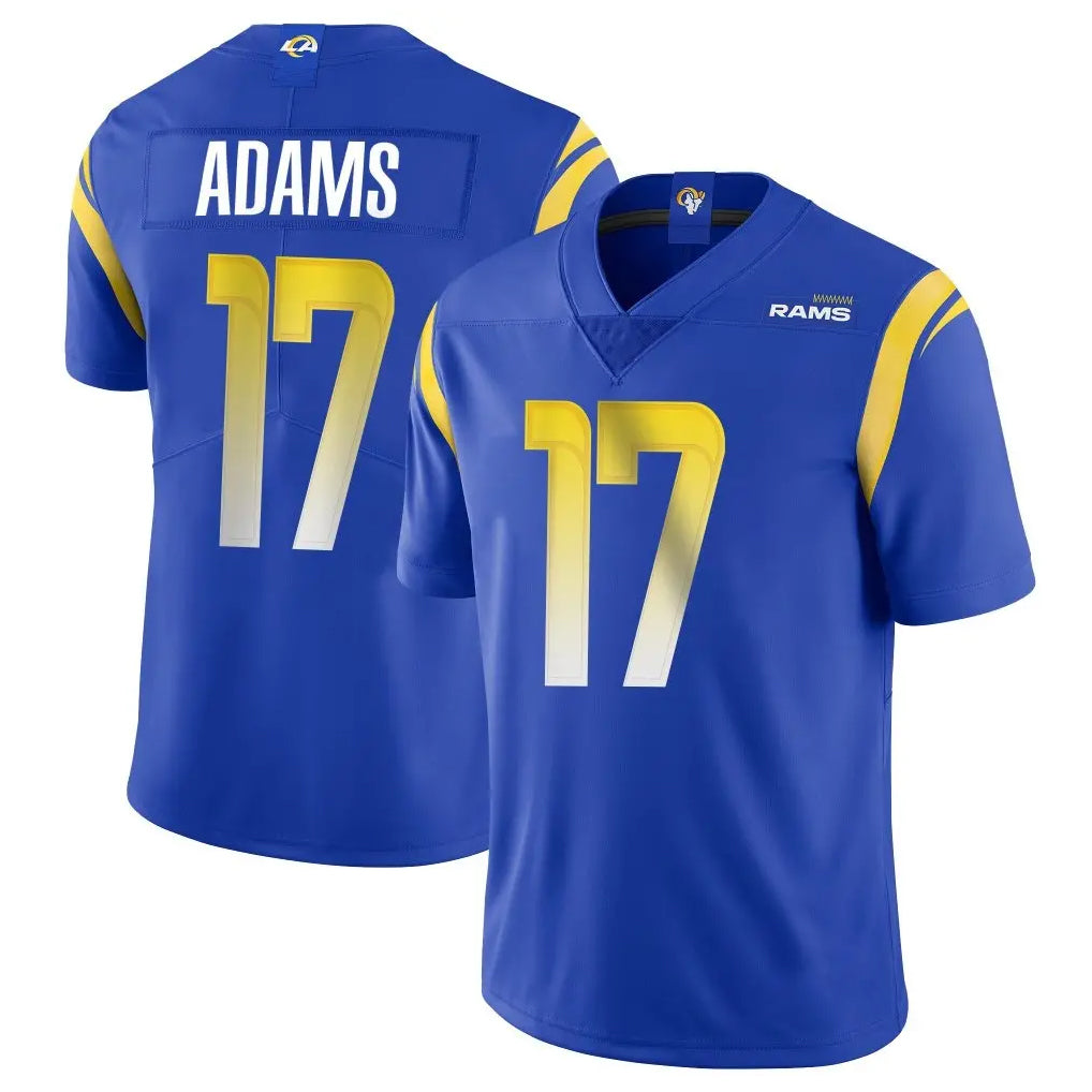 Kdoa LA.Rams #17 Davante Adams Player Royal Limited Vapor Untouchable Home Game Stitched Jerseys