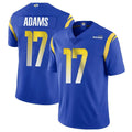 Kdoa LA.Rams #17 Davante Adams Player Royal Limited Vapor Untouchable Home Game Stitched Jerseys