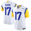 Kdoa LA.Rams #17 Davante Adams Player White F.U.S.E. Limited Stitched Jerseys