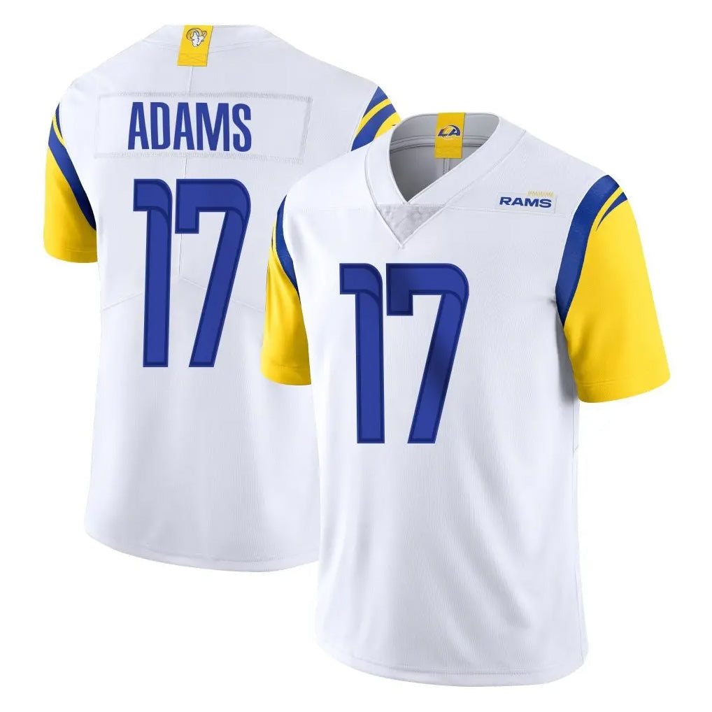 Kdoa LA.Rams #17 Davante Adams Player White Limited Vapor Untouchable Home Game Stitched Jerseys
