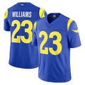 Kdoa LA.Rams #23 Kyren Williams Player Royal Limited Vapor F.U.S.E. Stitched Jerseys