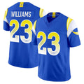 Kdoa LA.Rams #23 Kyren Williams Player Royal Rivalries Vapor Limited Home Game Stitched Jerseys