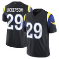 Kdoa LA.Rams #29 Eric Dickerson Player Black Rivalries Vapor Limited Stitched Jerseys